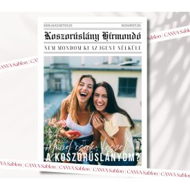 Koszorúslány Felkérő Újság